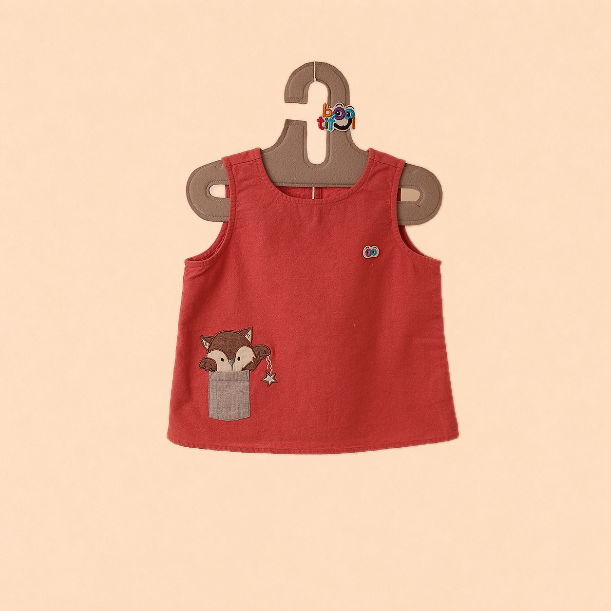 Girls Slate Coral Top - POCKET BUDDY