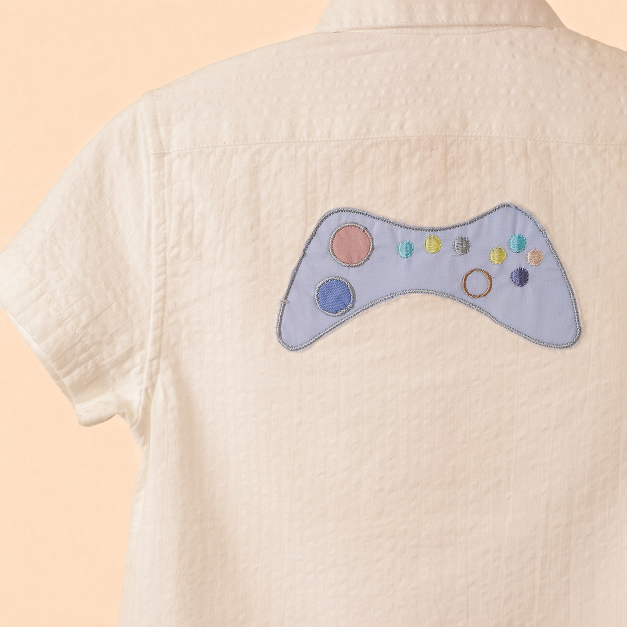 Boy's vanilla seersucker - GAMER