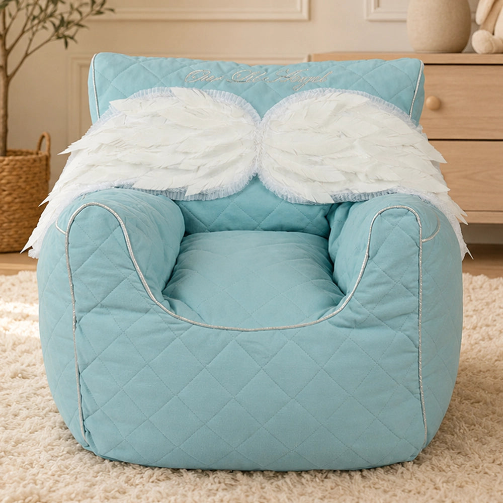 LITTLE ANGEL QUILTED - BEAN CHAIR COVER