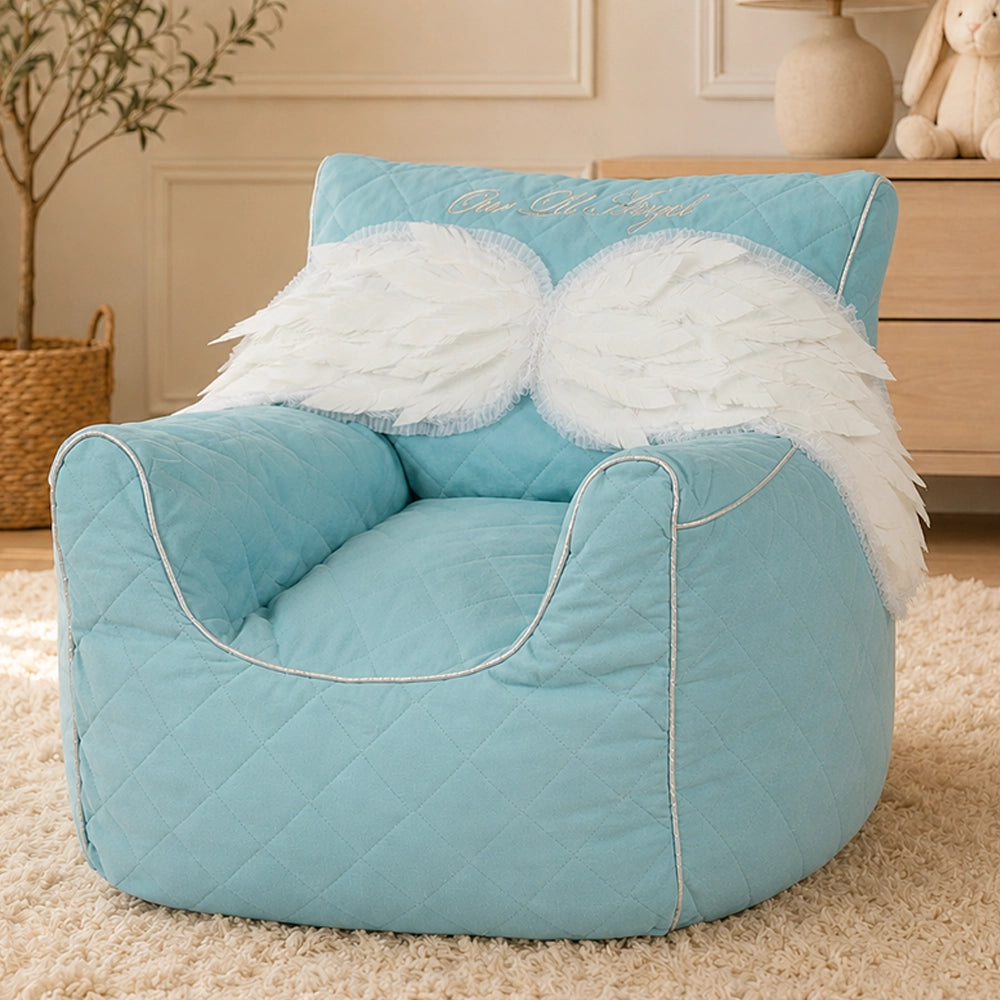 LITTLE ANGEL QUILTED - BEAN CHAIR COVER