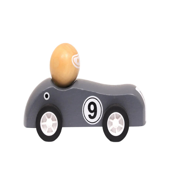 Open Ended Wooden Pull Back Race Car (1 Pc)