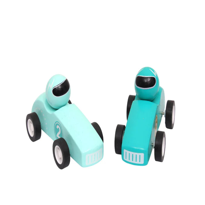 Open Ended Wooden Pull Back Race Car (1 Pc)