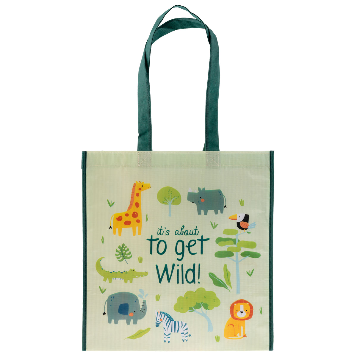 Large Recycled Gift Bags - Zoo