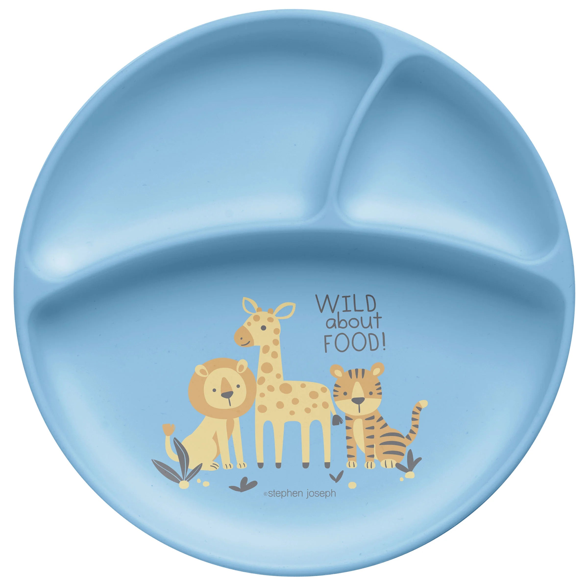 Silicone Baby Plate - Zoo