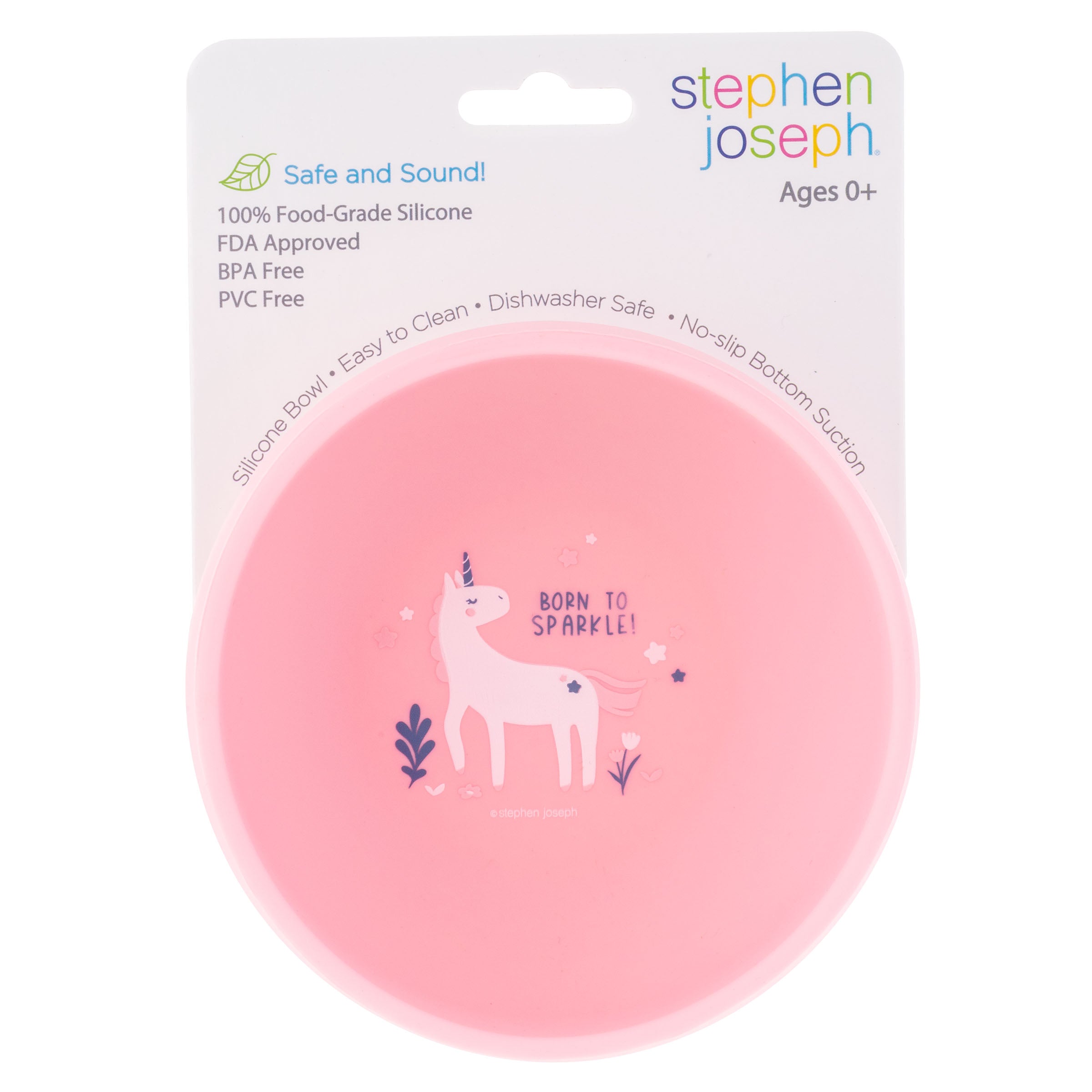 SILICONE BOWL - UNICORN