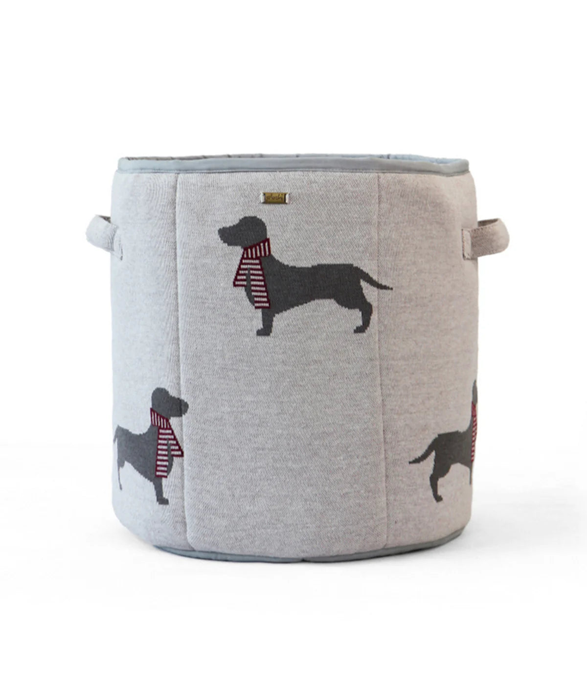 Dachshund Cotton Knitted Large Basket