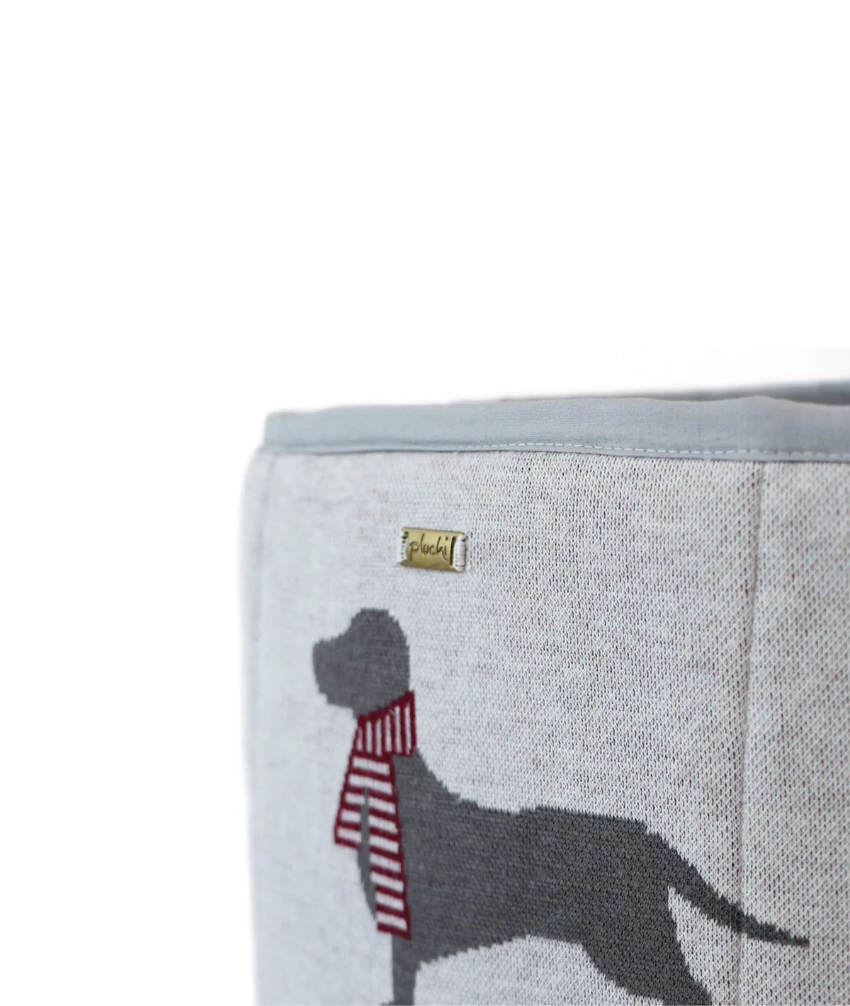 Dachshund Cotton Knitted Large Basket