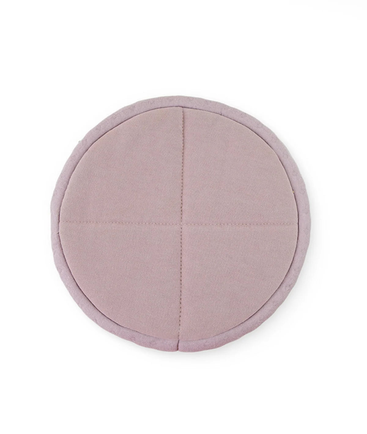 Doggy Lilac Cotton Knitted Quilted Medium Kids Basket
