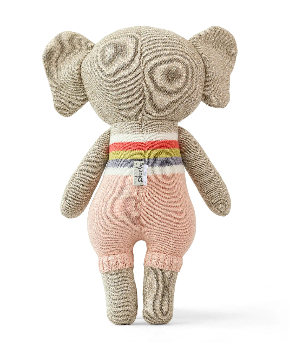 Ellie Elephant- Cotton Knitted Stuffed Soft Toy