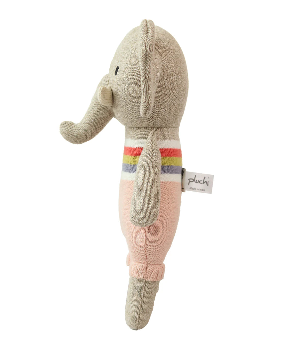 Ellie Elephant- Cotton Knitted Stuffed Soft Toy