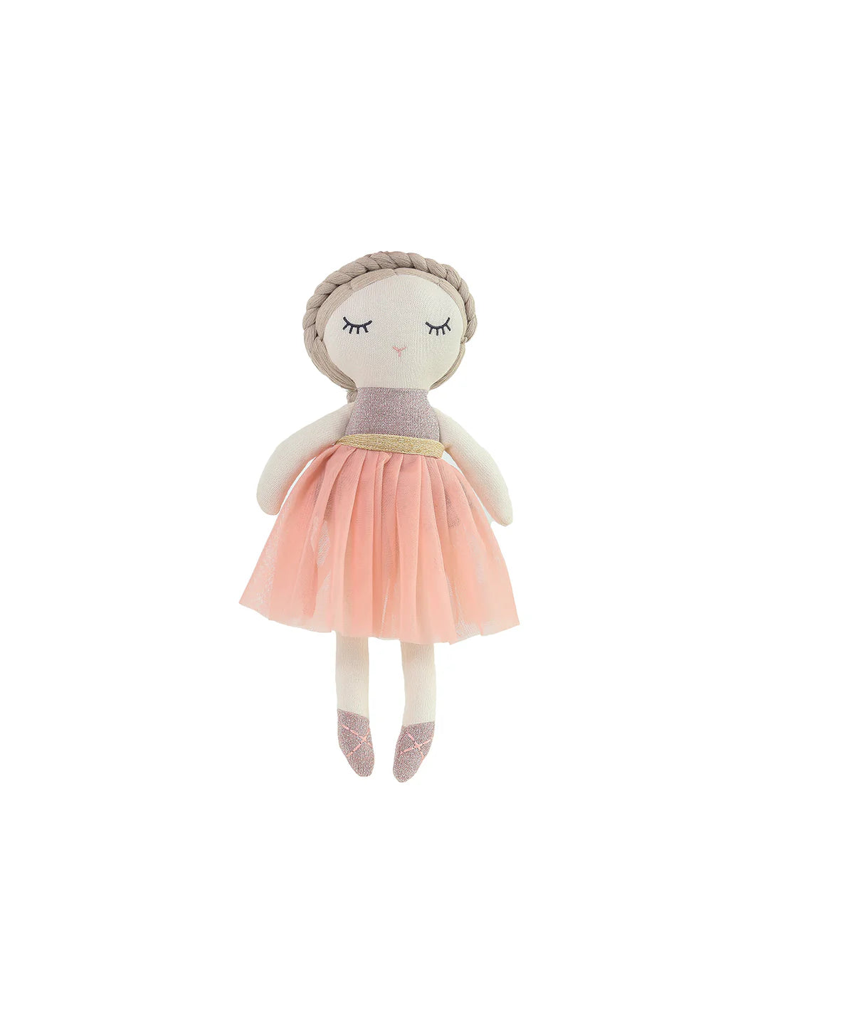 Ballerina Cotton Knitted Stuffed Soft Toy
