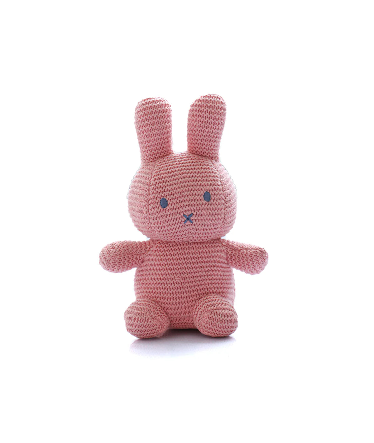 Rattle Bunny Cotton Knitted Stuffed Soft Toy