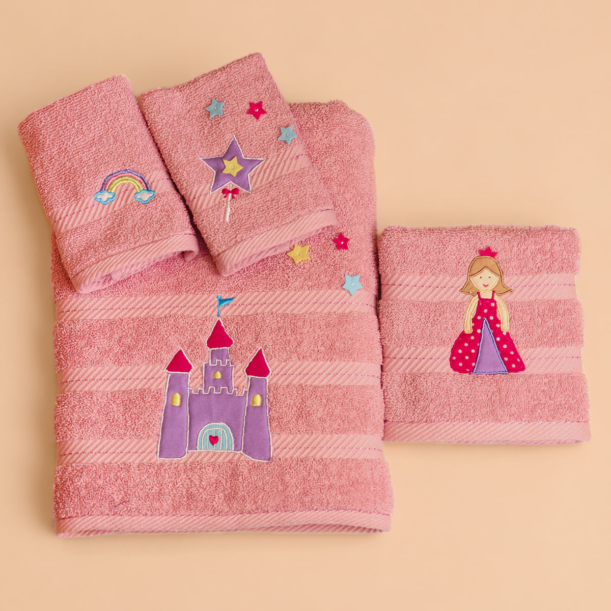Bath Towel Set - Princess