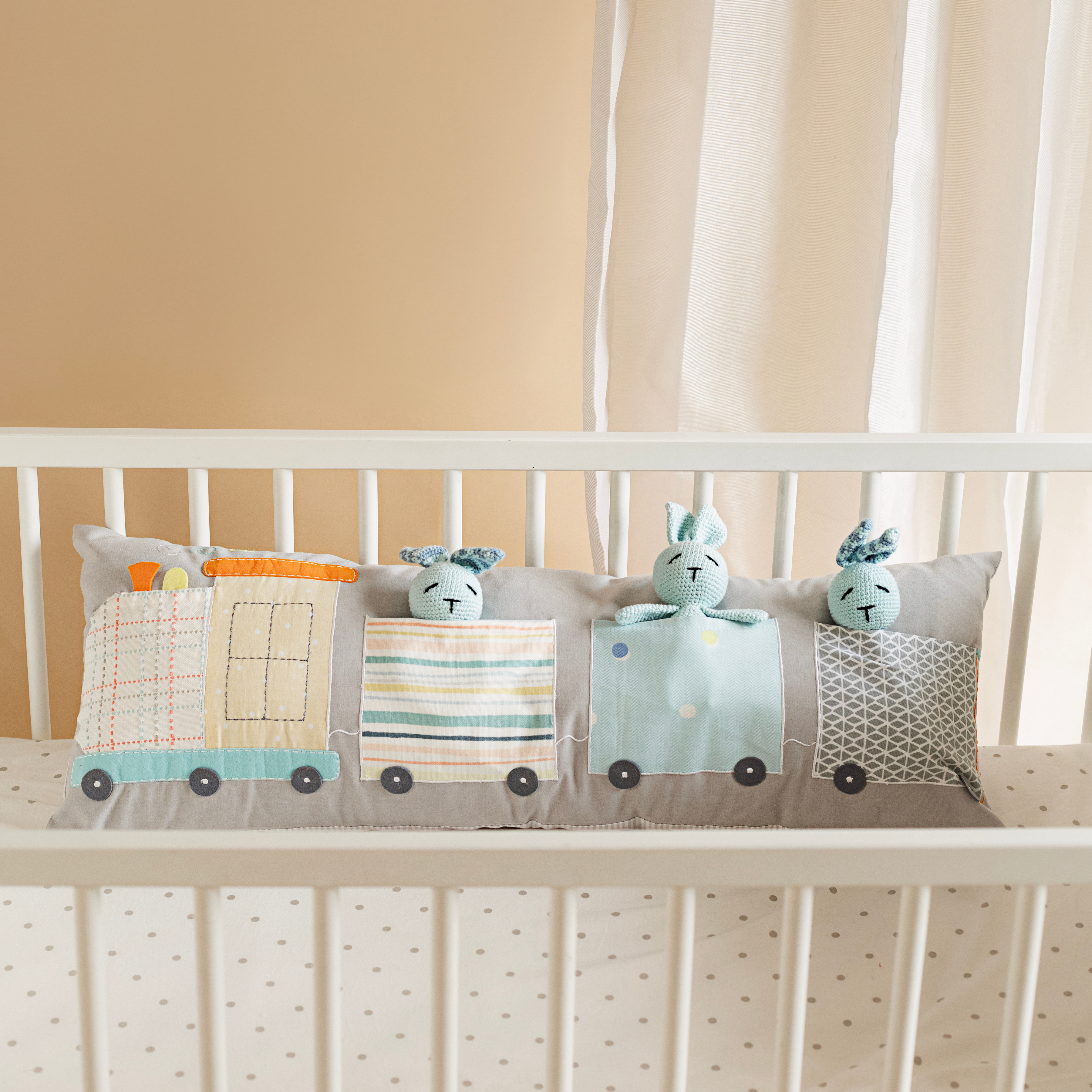 Choo Choo train Long Cushion