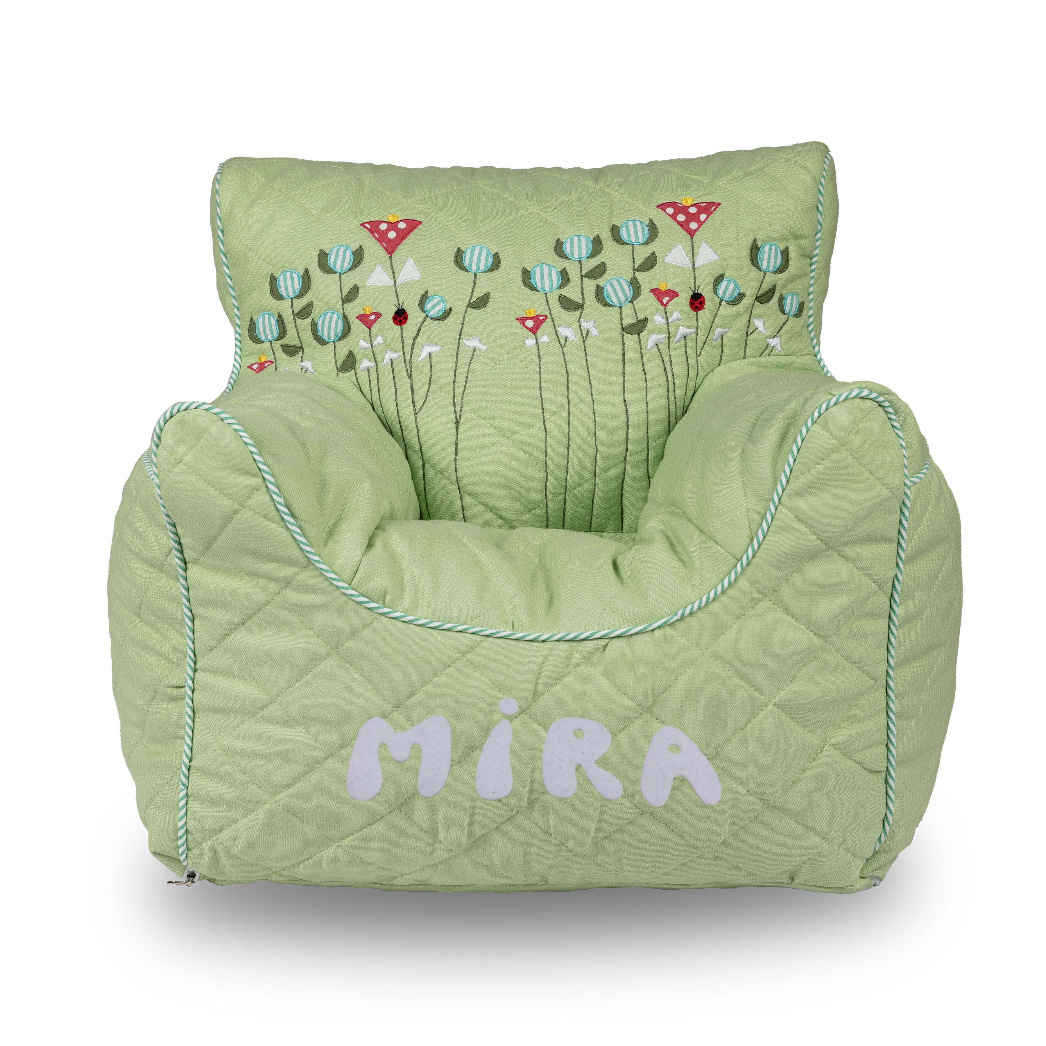 HAPPY SPRING QUILTED - BEAN CHAIR COVER