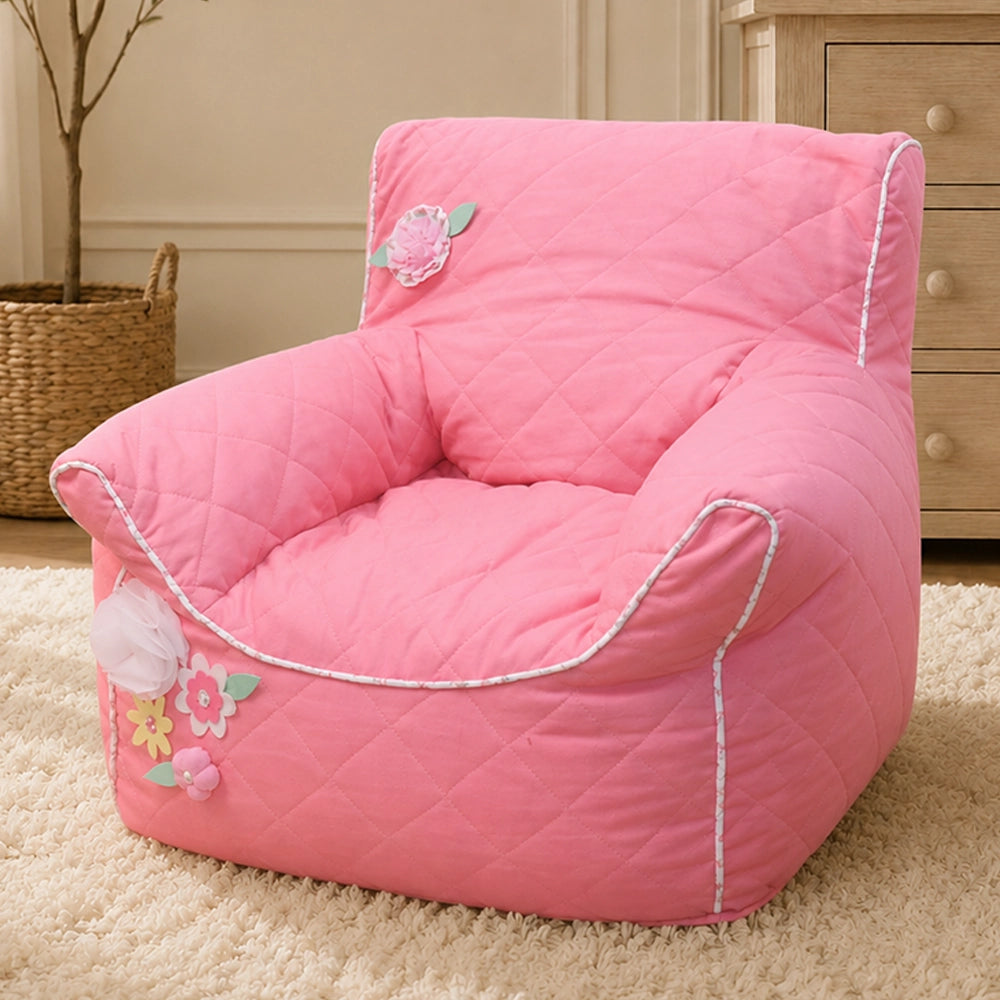 VINTAGE QUILTED - BEAN CHAIR COVER