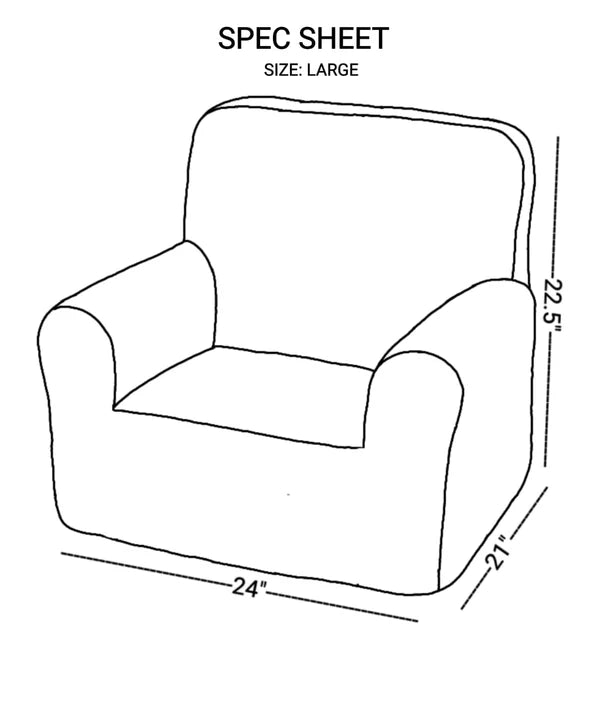 MOVIE TIME QUILTED - BEANCHAIR COVER