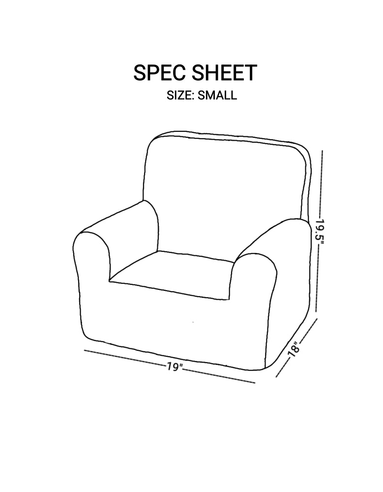 VROOM VROOM QUILTED - BEAN CHAIR COVER