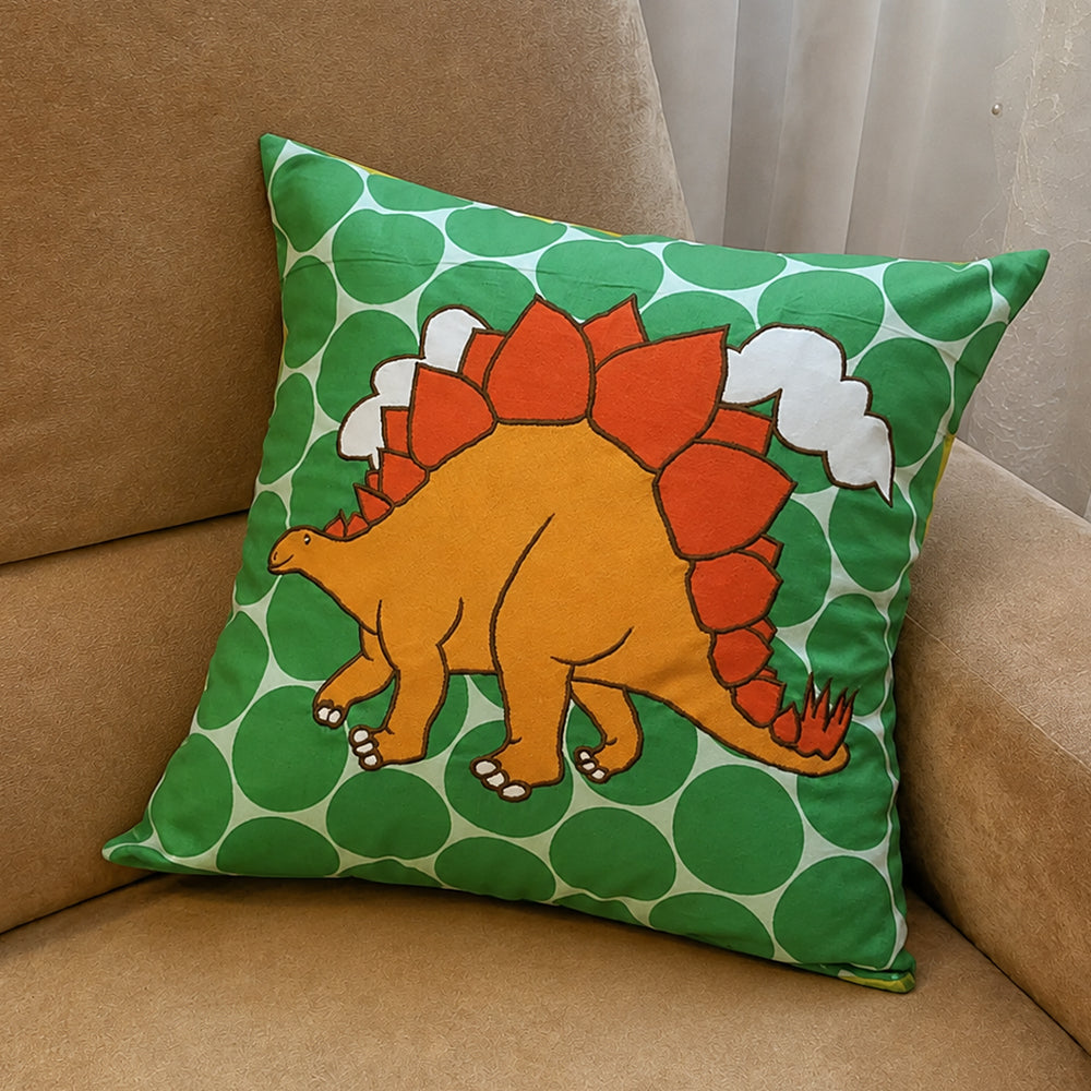 Dinosaur Orange Cushion