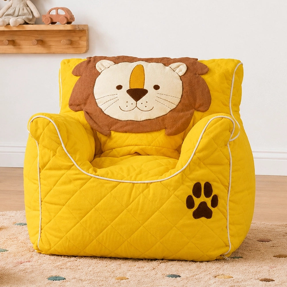 SIMBA THE LION QUILTED - BEAN CHAIR COVER
