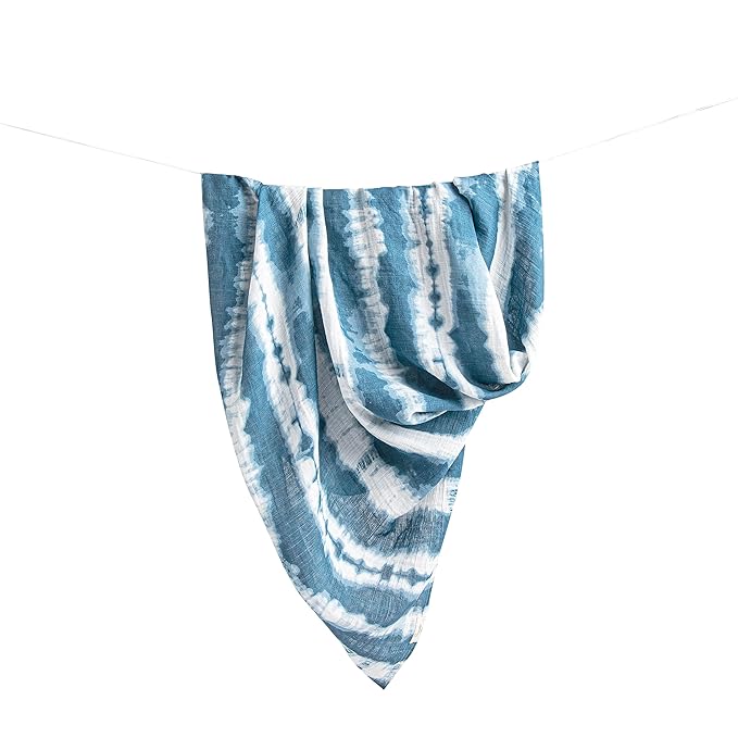 Caspian Swaddle wrap - Blue