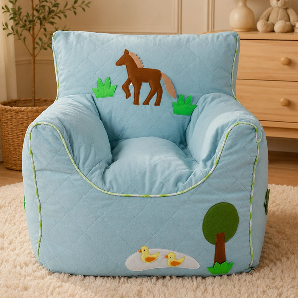 Farm Animal Quilted - BeanChair Cover