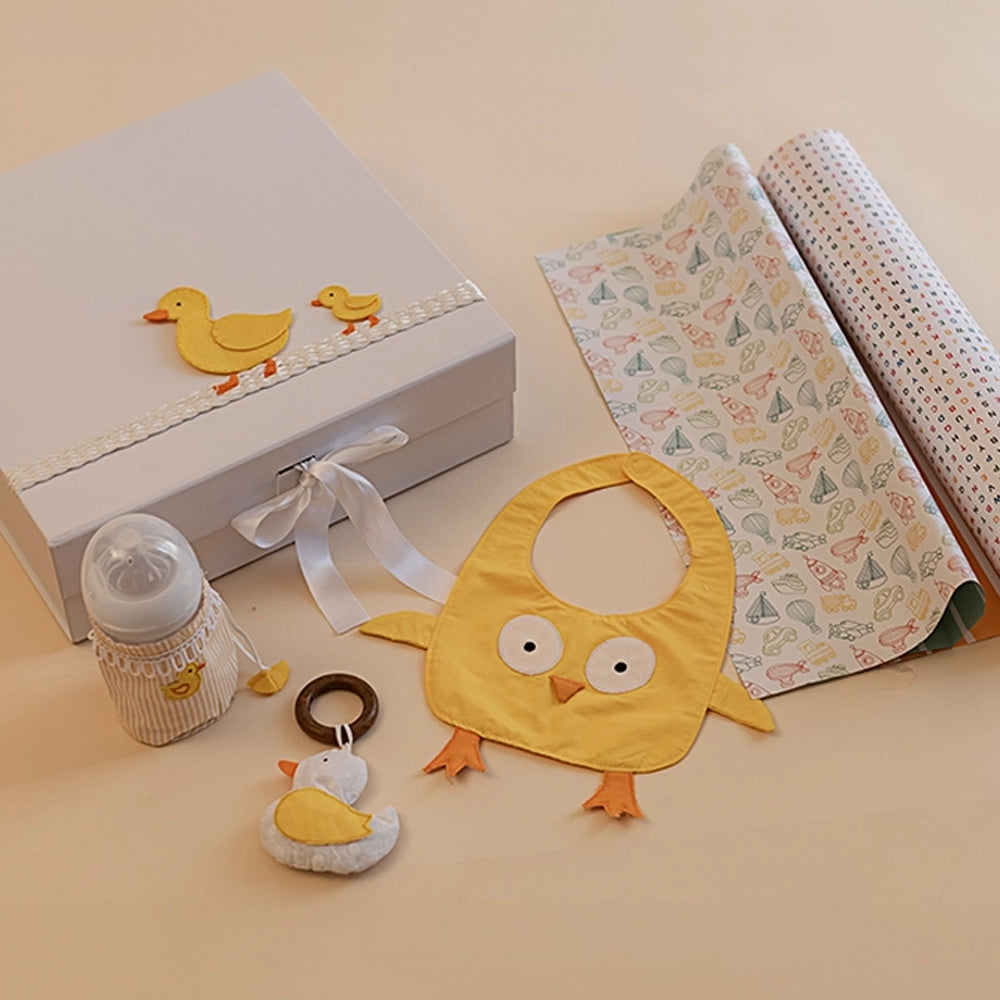 Duckling Baby Shower Gift Set – 4 Pieces
