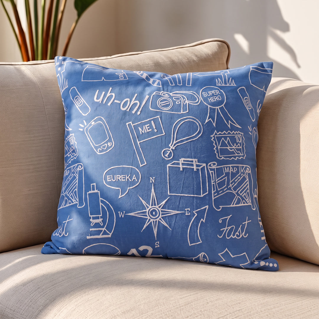 Doodle Dude Cushion