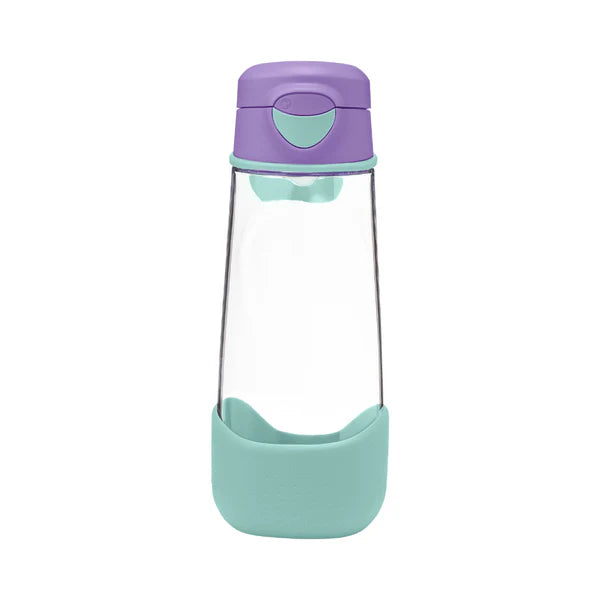 Tritan Sport Spout Drink Bottle 450ml Purple