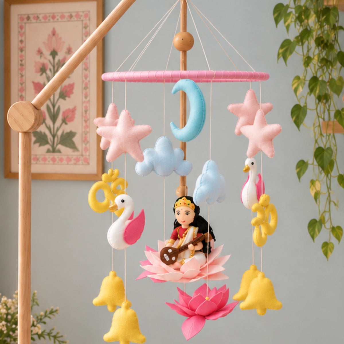 Saraswati Crib Mobile