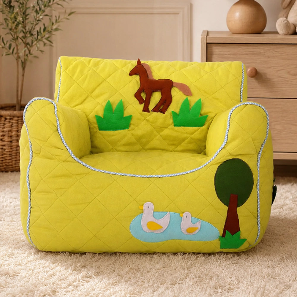 Farm Animal Quilted - BeanChair Cover