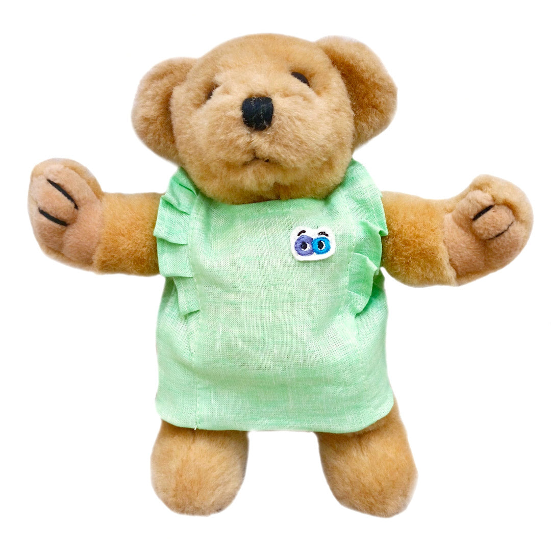 Doll's Green Jujupes Linen Dress