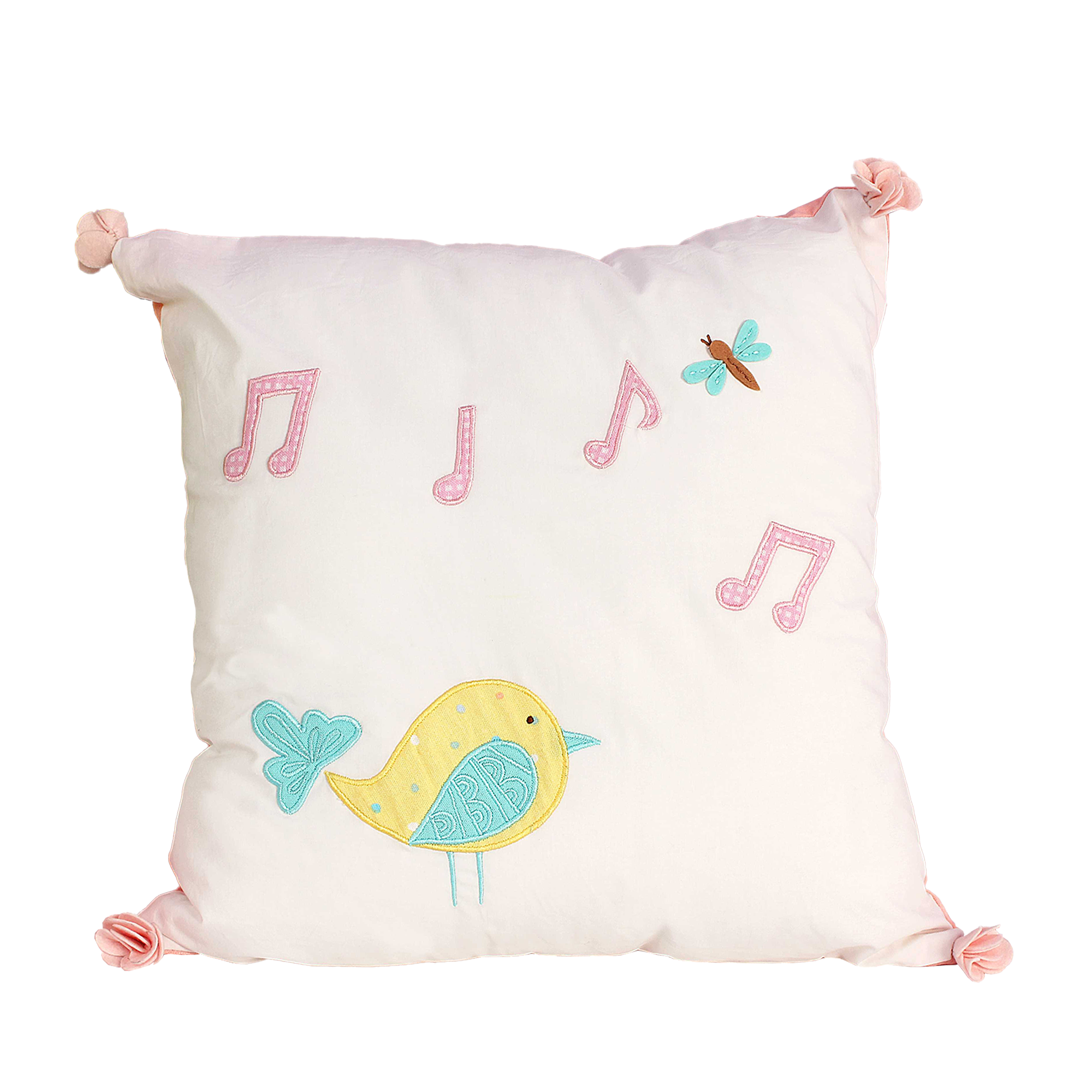 Happy Spring Bird 16" x 16" Cushion Cover