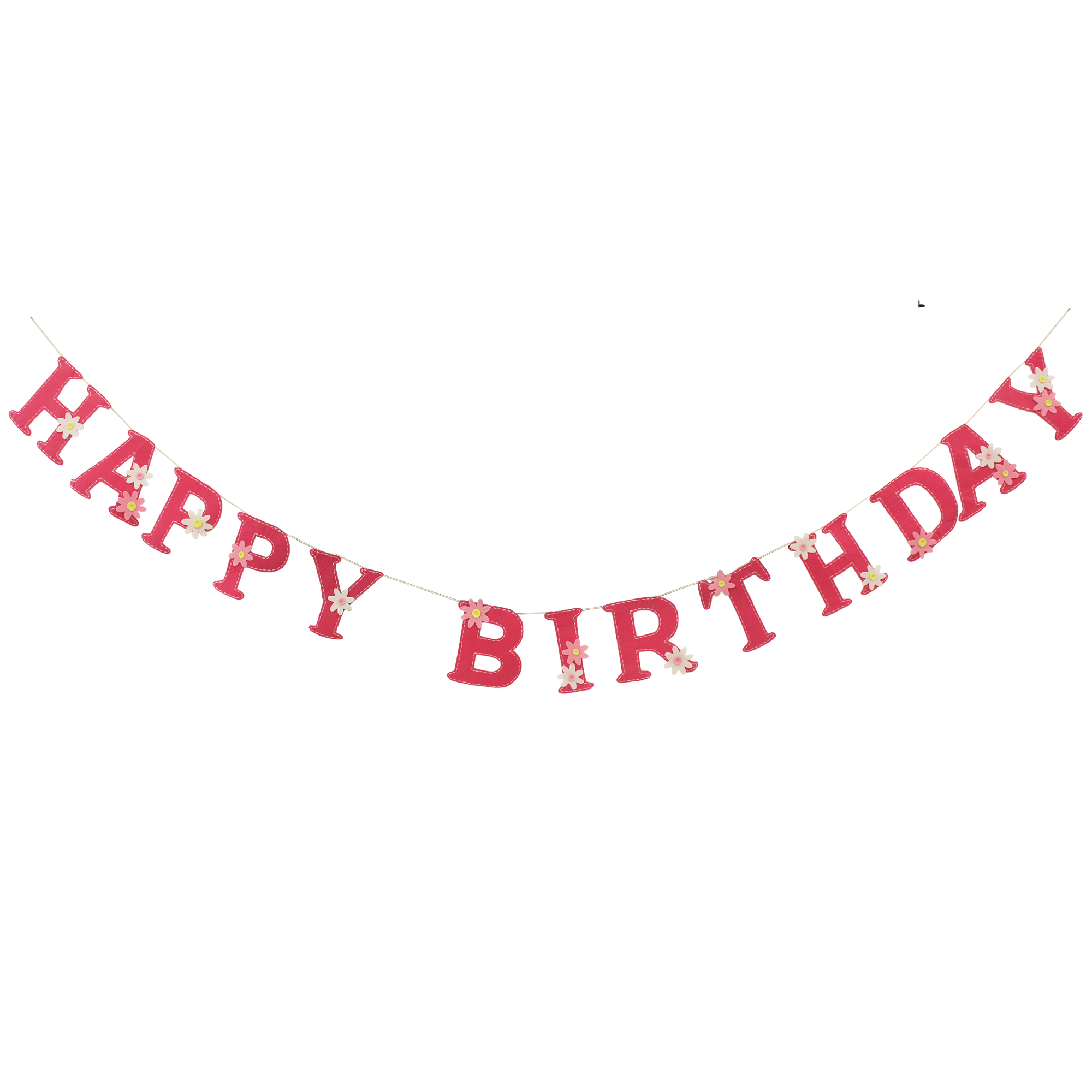 Happy Birthday Pink Bunting