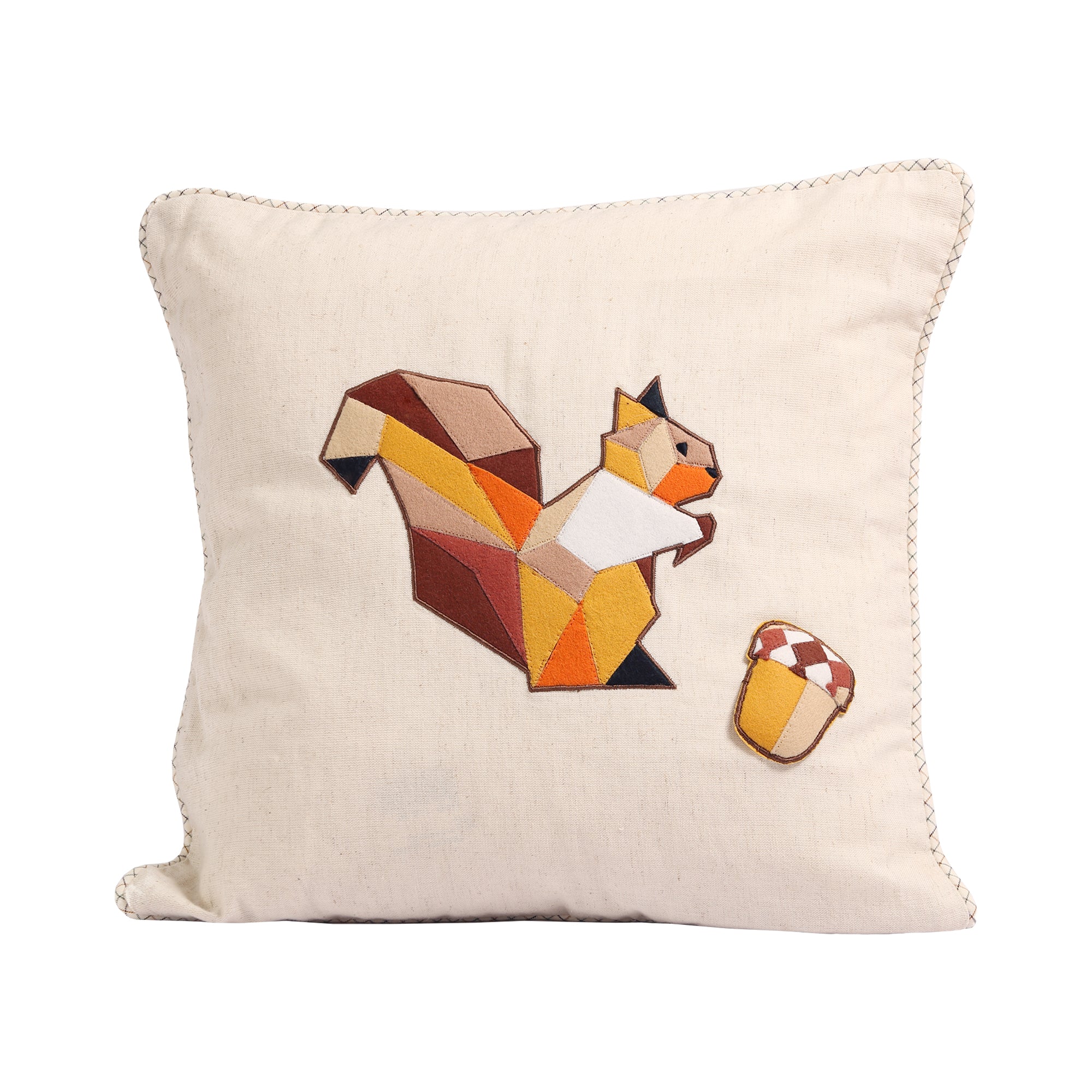 Out In The Woods Squirrel 16" x 16" Cushion Cover