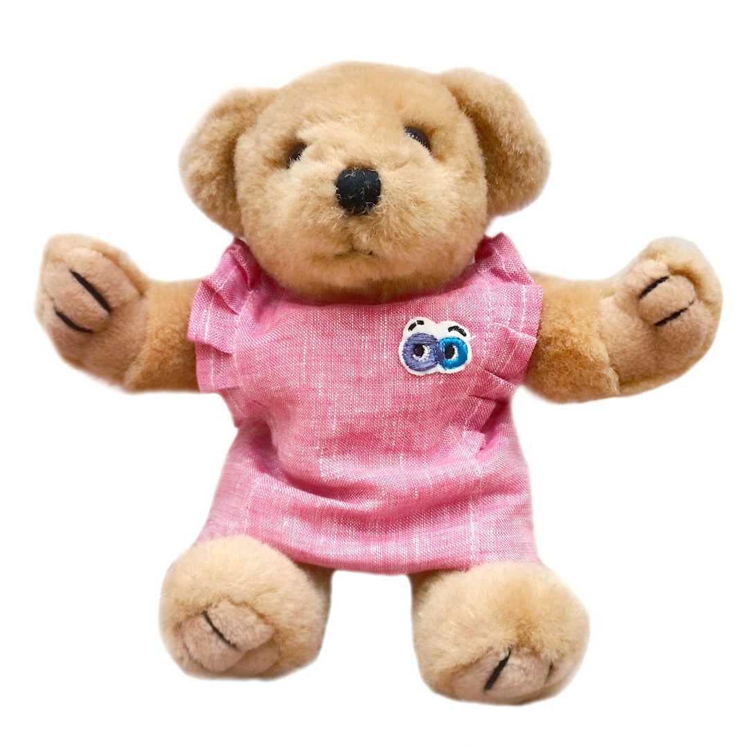 Doll's Pink Jujupes Linen Dress
