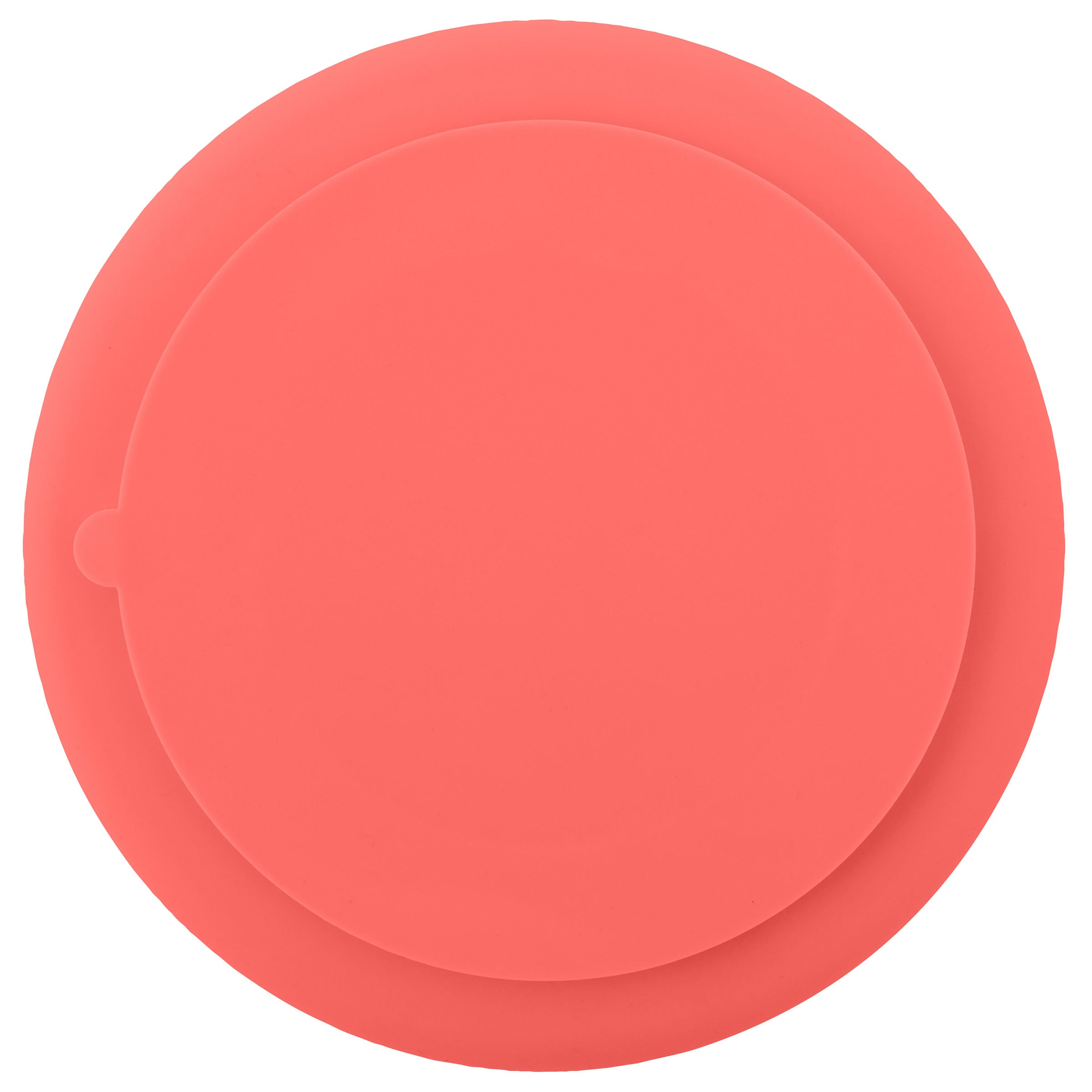 Silicone Baby Plate - Coral Flower
