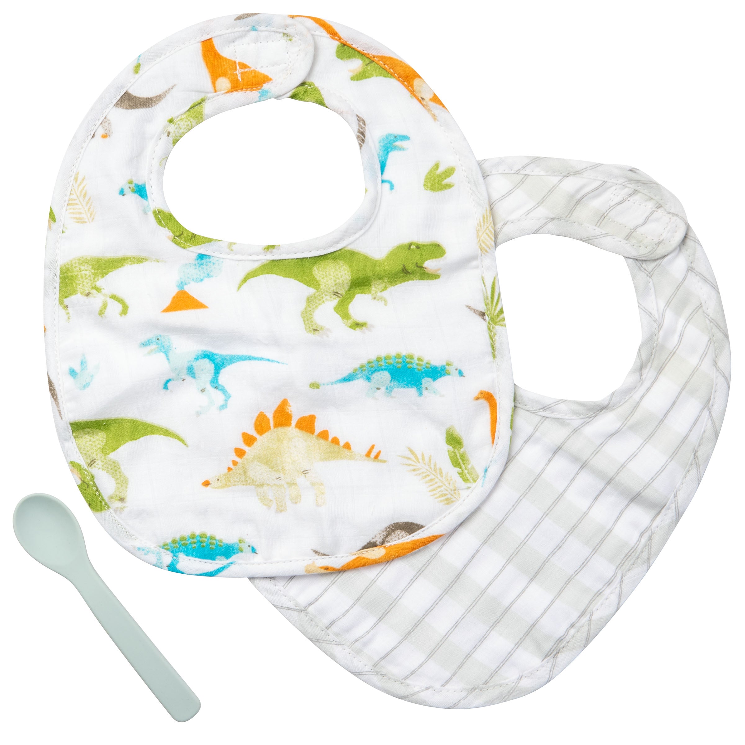 Muslin Bibs - Dino