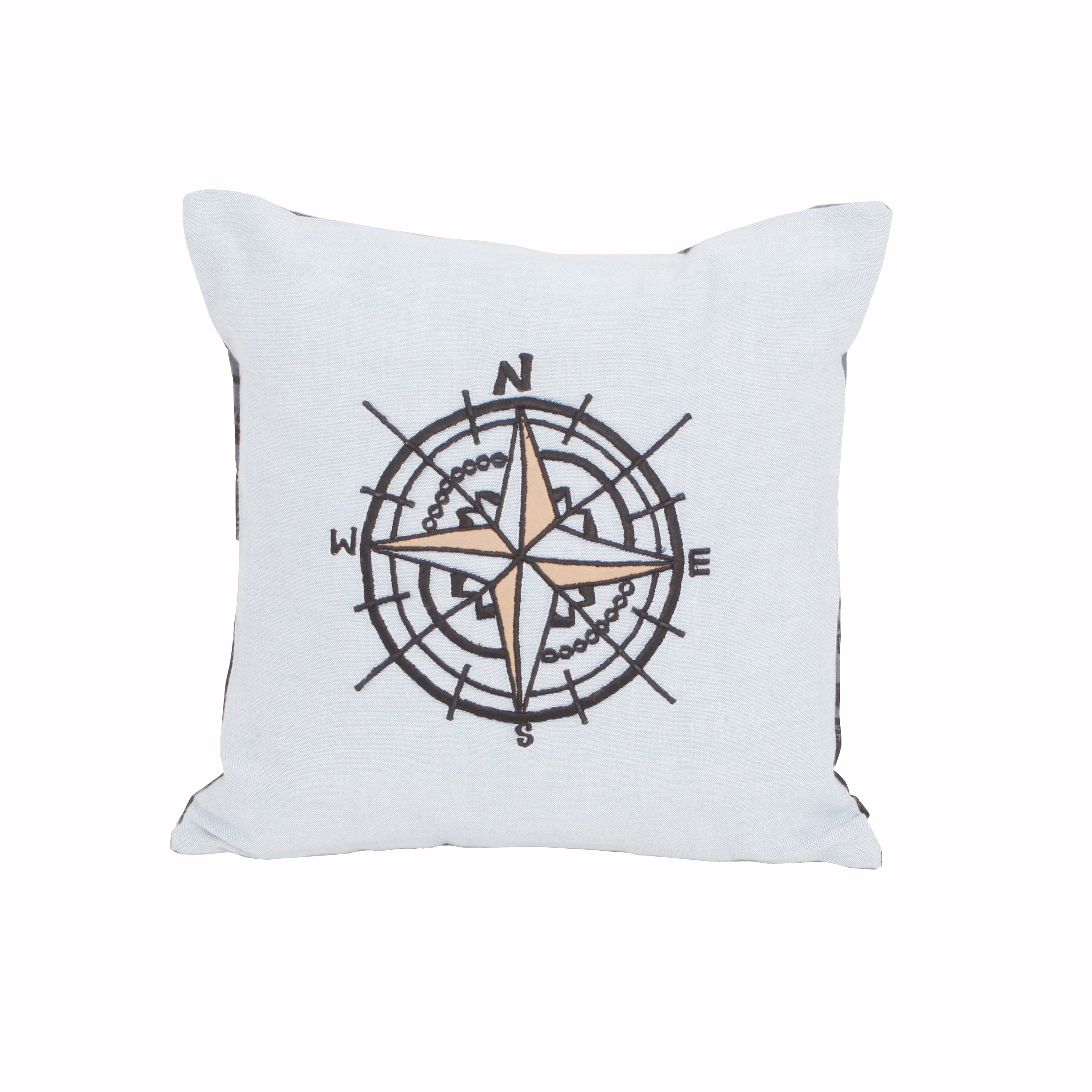 Wanderlust-Compass 12" x 12" Cushion Cover