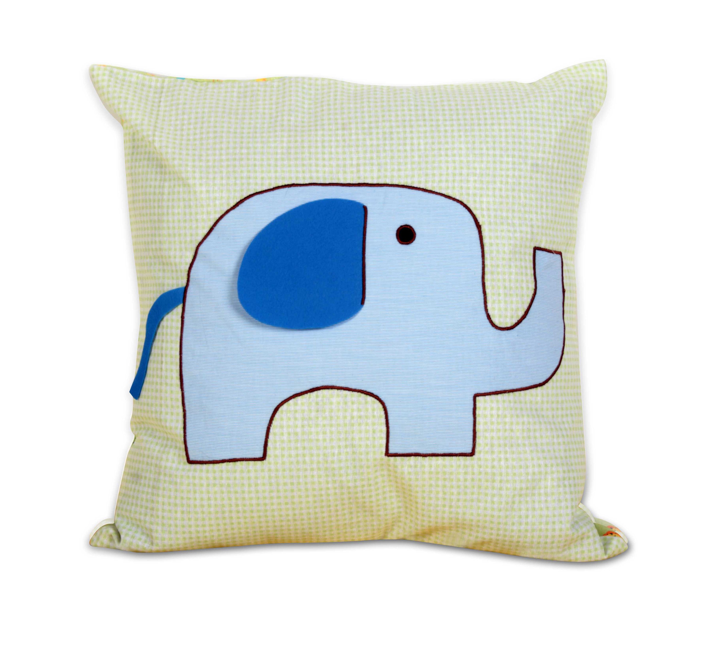 We Love Animals Elephant 16" x 16" Cushion Cover