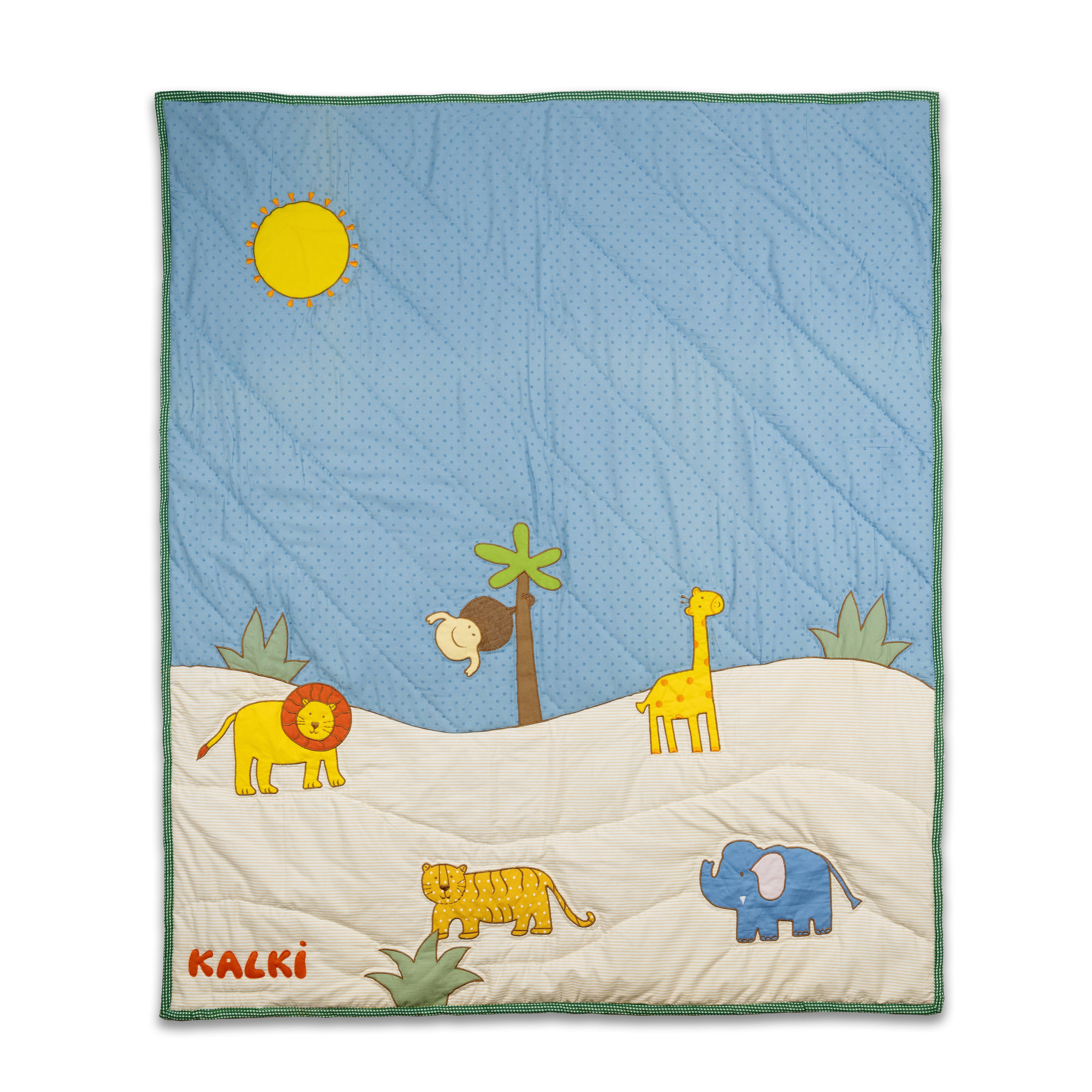 JUNGLE SAFARI BABY QUILT