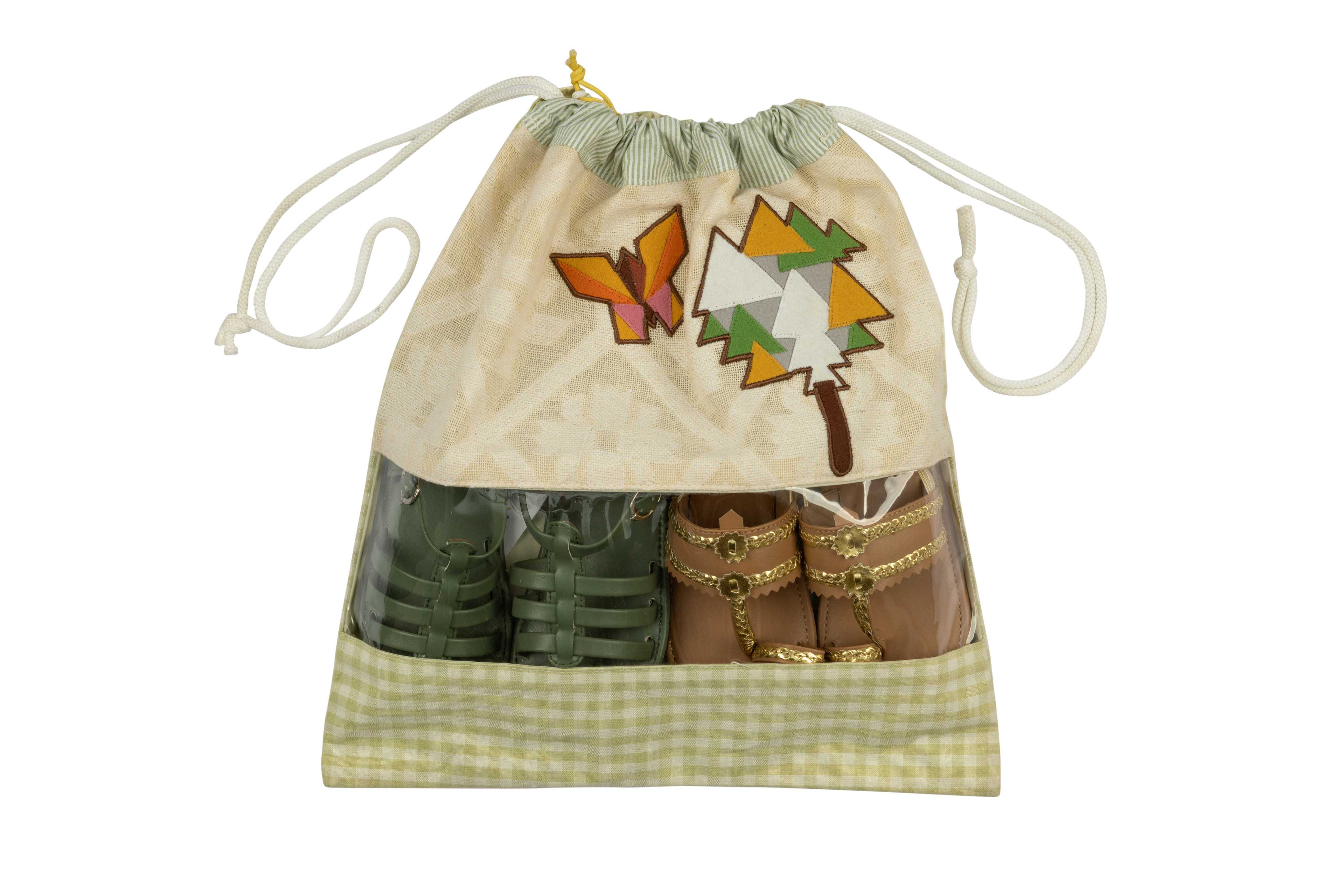 OUT IN THE WOODS SHOE BAG