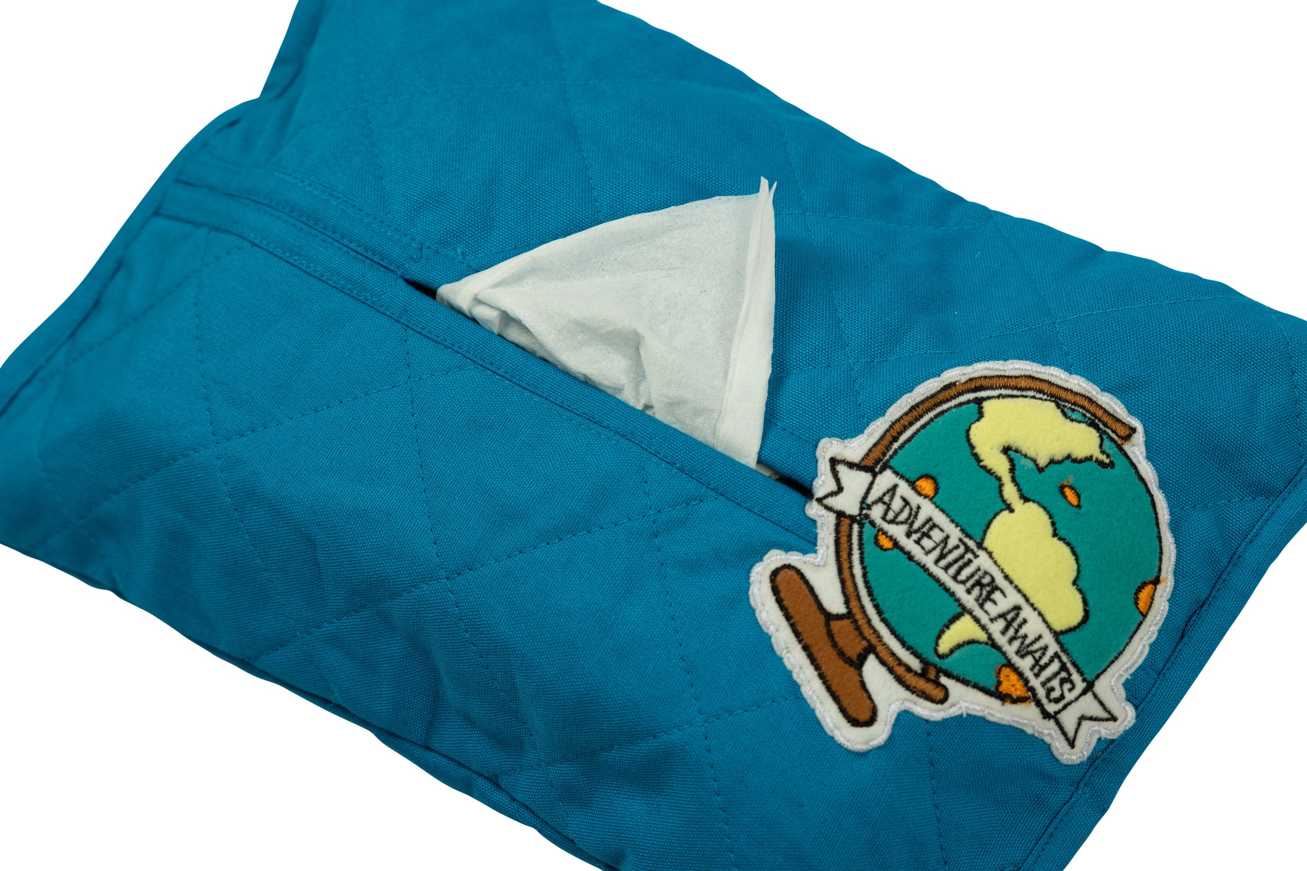 GLOBE TISSUE BOX COVER