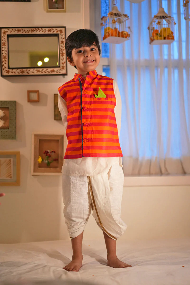 Palash boys Ethnic Wear Bandi/Nehru Jacket