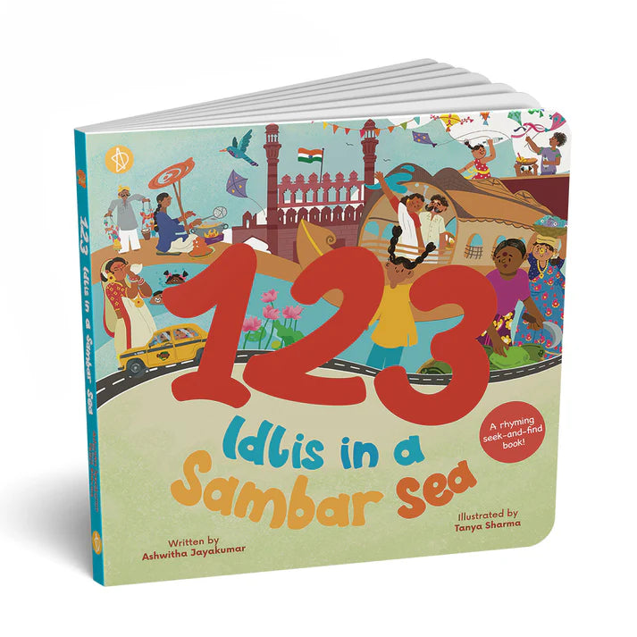 1,2,3 Idlis In a Sambar Sea