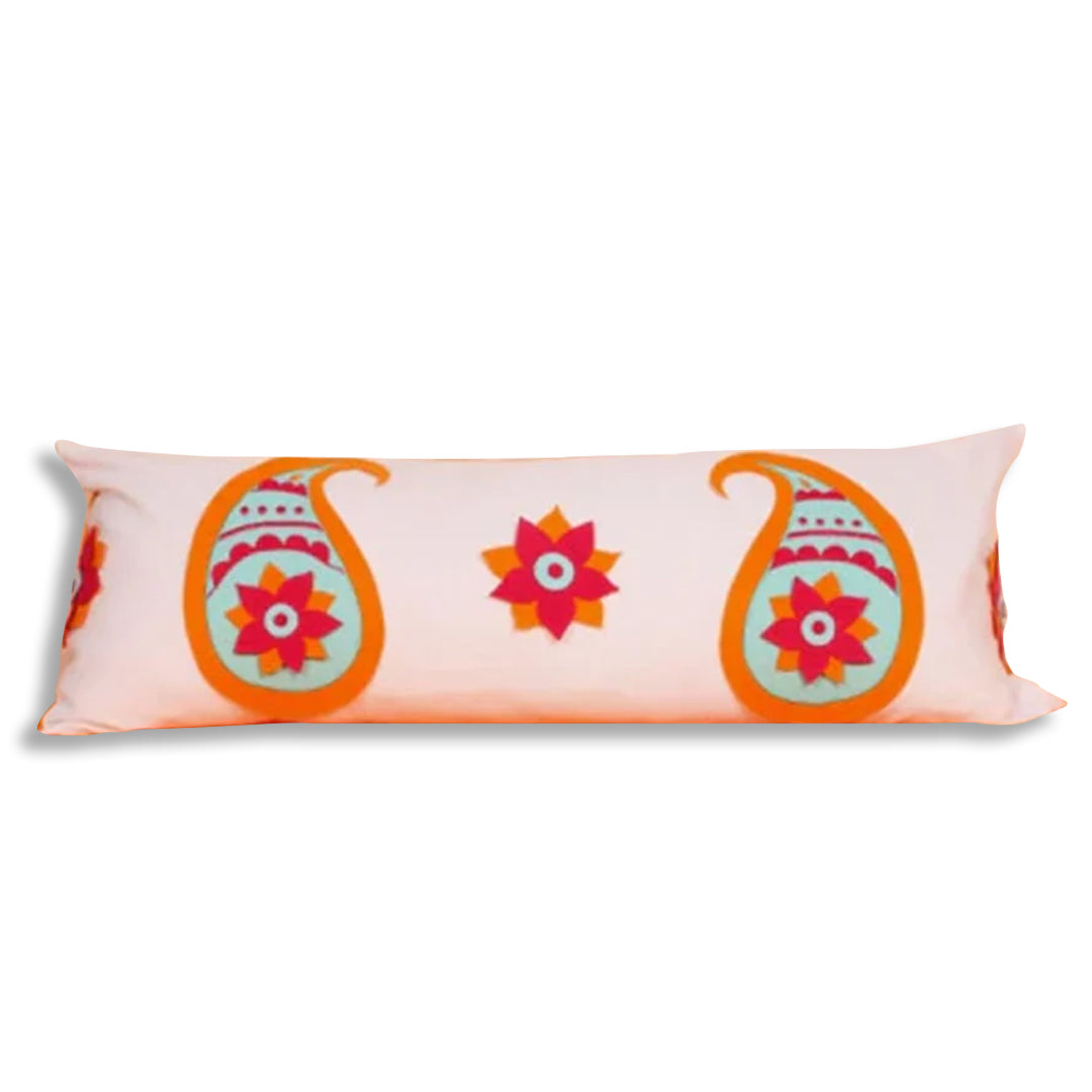 Amazing India Paisley Long Cushion Cover