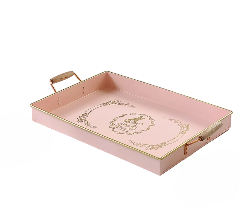 Bunny Rectangle Serving Tray