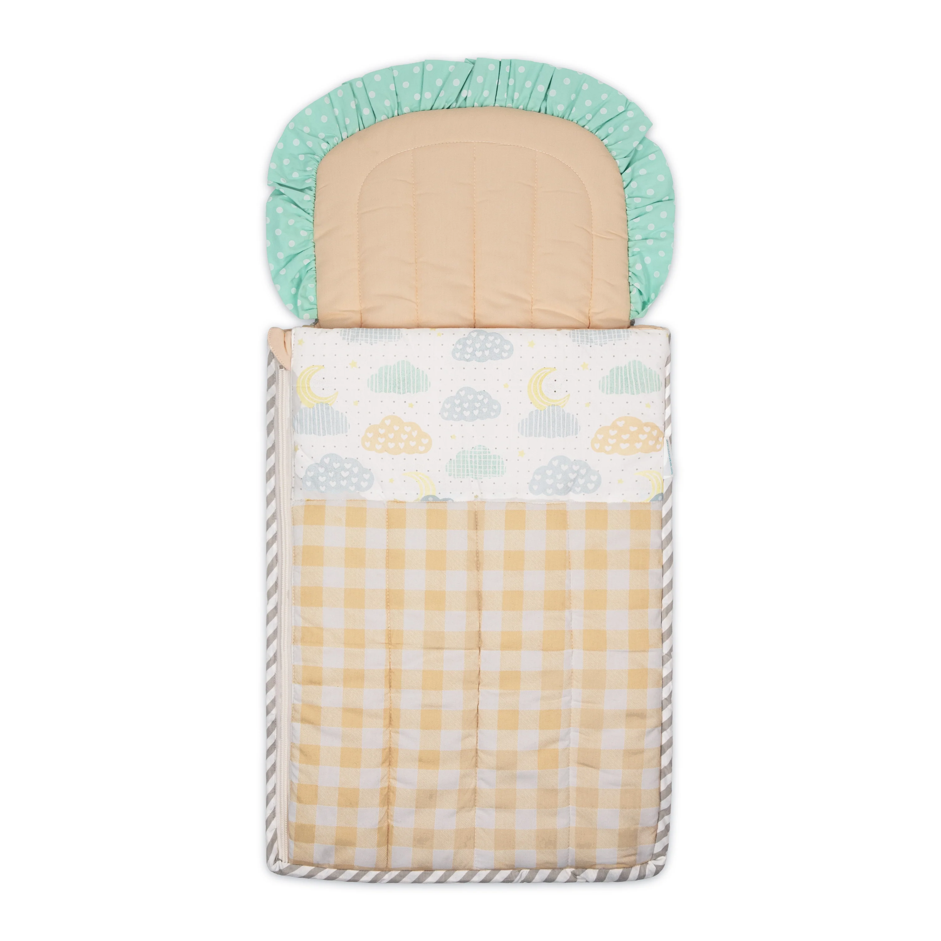QUILTED NEST BAG LOST IN CLOUDS