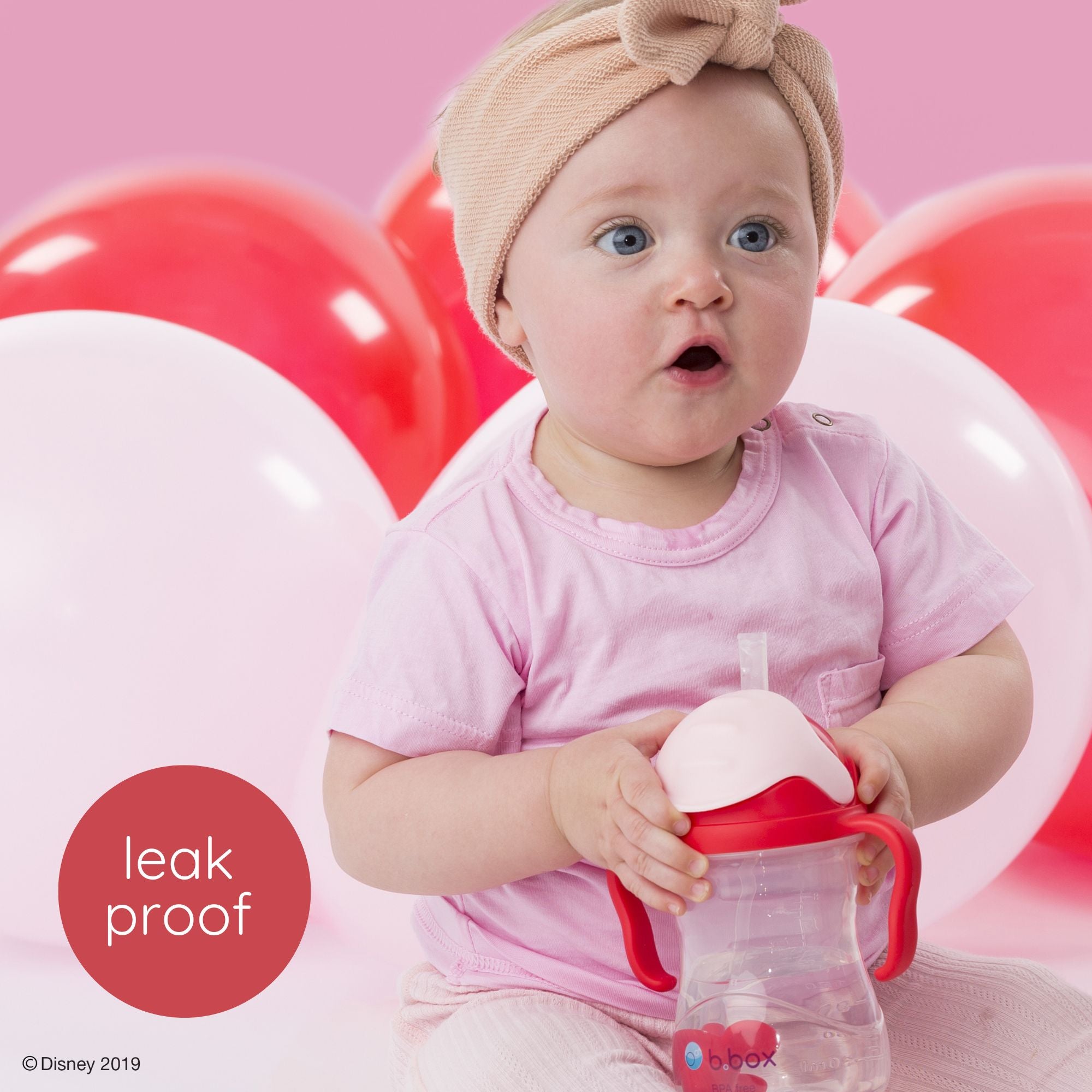 Minnie Mouse - Disney Weighted Straw Sippy Cup - 240ml