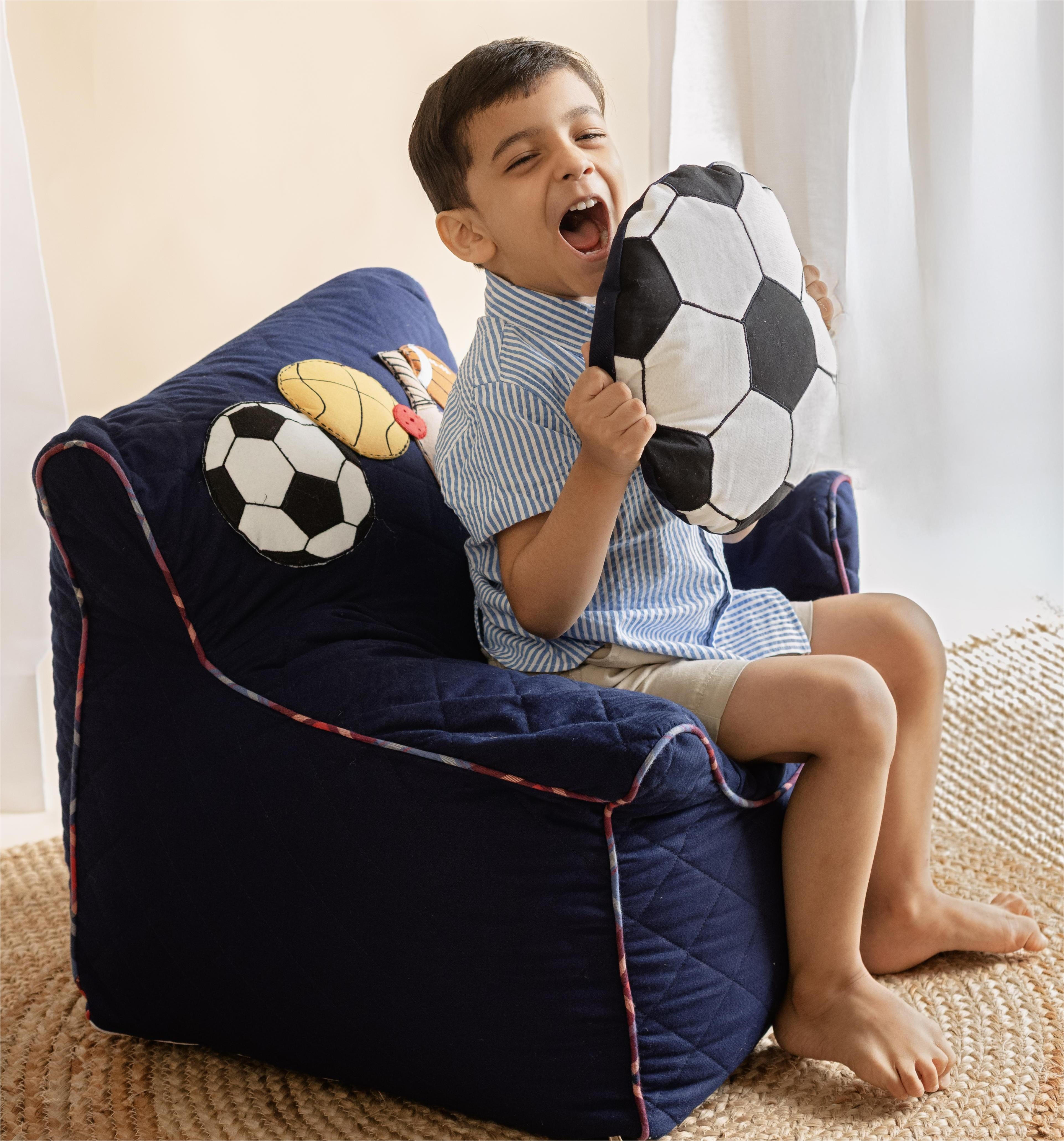 SPORTY QUILTED - BEAN CHAIR COVER